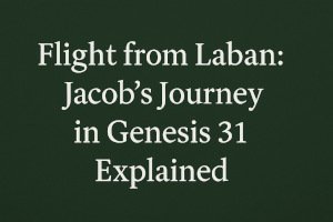 Flight from Laban: Jacob’s Journey in Genesis 31 Explained.